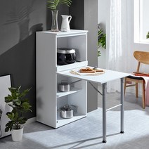 비스켄 주방 수납 식탁형 렌지대, 루키