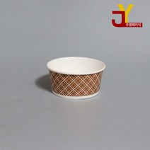 종이용기 (520cc) / 체크 50개X20봉