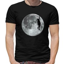 클라이밍 티셔츠 티 독특한 반팔 암벽 등반 문 망 등산 암벽 등반 공간 등산가