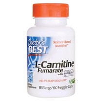 Doctors Best 닥터베스트 L Carnitine Fumarate 855mg 60정 L 카르니틴 푸마레이트＆바이오신트 카르니틴