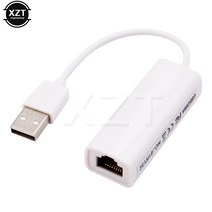 최신 USB 이더넷 어댑터 10 100Mbps 네트워크 카드 Rj45 유형 c C Lan Macbook Windows 유선 인터넷 케이블 태블릿용