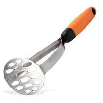 스테인레스 스틸 웨이브 모양 감자 사수 커터 도구 주방 과일 콩 비 푸드 으깬 감자 푸셔 Mashing Maker Ricer, 폴란드_1