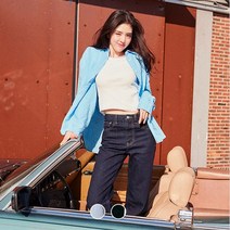 [지오다노] 413538 한소희착용 쿨 스트레이트 데님