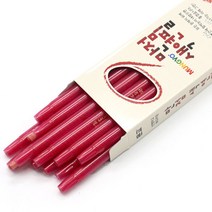 미리사몰 문교 만점 색연필 채점 점수 학습지 빨강 12개입 학용품, 문교만점색연필(12개입)
