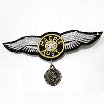 패치 P20 와펜 마크 자수 야상 패치 브로치