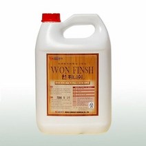 준공청소왁스 바닥왁스 바닥청소용 원휘니쉬 3.75L 목재바닥용, 단품