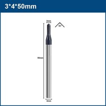 XCAN챔퍼 엔드밀 90 도 212mm 2 플루트 챔퍼 커터 라우터 비트 카바이드 CNC 기계 밀링, 5.D3xD4x50Lx90Degree  1pc