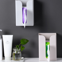 벽걸이 각티슈 디스펜서 소형 사각 곽티슈 냅킨 휴지 화장지 통 케이스, 케이스 소형