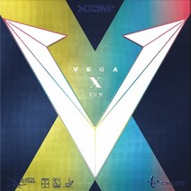 엑시옴 탁구러버 베가 X (베가 텐) /10주년기념모델, 블랙
