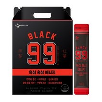 한뿌리 흑삼 홍삼 에너지 스틱 면역 50p, 500g, 16개