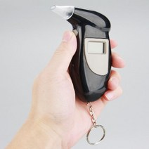 공구제이 LCD 디지털 키체인 셀프 음주측정기 테스트 알콜스캔, 1개