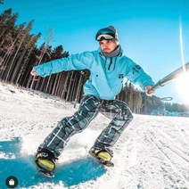 스키에이트 보드 숏스키 인라인 스키 보드 신발 결합, 스노우 피트 40cm, 미니 숏스키