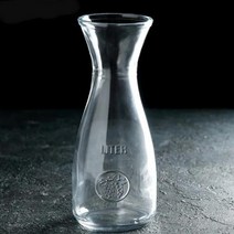 테이블 세팅 크라페저그 1개용기 물병 저그 테이블물병 유리물병, 본상품, 상세페이지 참조