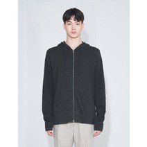 James Perse Men 빈티지 코튼 후드 애쉬