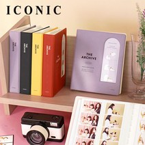 아이코닉 아카이브 네컷앨범 인생 포켓 사진첩 무료각인, 각인X, 04 다크 그레이