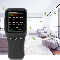 67JE 대기 오염 모니터 포름알데히드 검출기 온도 및 측정기 센서 테스터 PM2.5 PM10 TVOC, 한개옵션0