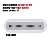 냉장고 충전식 탈취 소독기 살균냉장고 공기 청정기 오존 탈취제 신선한 음식 보존 소독 USB 충전 휴대용, 01 15cm