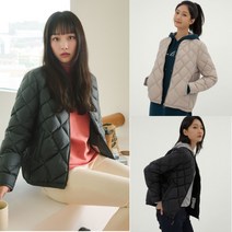 [지센] 여성 구스다운 퀼팅 경량패딩(색상3종)