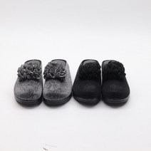 여성 펄 꽃 방한 슬리퍼 99735