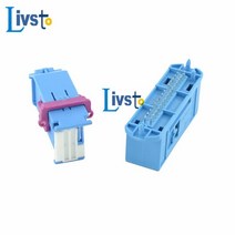 1세트 Tyco 32 핀 방식 자동차 전기 플러그 블루 커넥터 와이어 소켓 아우디 폭스 바겐 1J0972977D 1719057, 03 Female Male