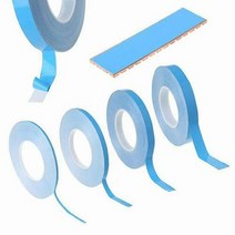 51025M Roll Length 8/10/12/20mm Width Thermal Conductive Tape Double Side Insulation Adhesive For Ch, 01 Blue_04 25m x 10mm_01 0.2mm