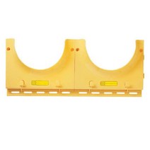 에스탑 안전모걸이 1구황색 플라스틱 (10개입)