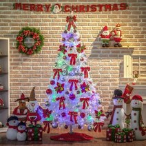 스페셜 화이트 트리 풀세트 240cm 성탄절트리세트