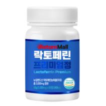 리턴몰 락토페린 프리미엄정 1000mg X 60정 2개월분, 2개