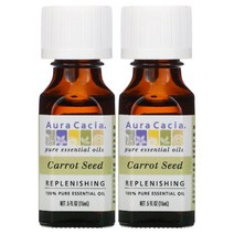아우라카시아 당근씨오일 캐롯 씨드 15ml 2팩 Aura Cacia Carrot Seed Oil, 1개