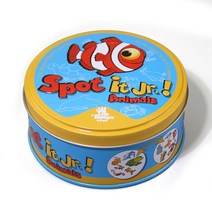 스팟잇 도블 카드 게임 그루팔로 공주 AB 영어 이동 캠핑 동물 스포츠 선물 크리스마스 파티 가족 재생 주석 Box 카드 놀이, 24 animals