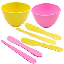 [에스테아] 피부관리실 고무볼 스파출라 석고볼 피부관리시험용품 모델링고무볼, 1개, 스파출라(노랑)小