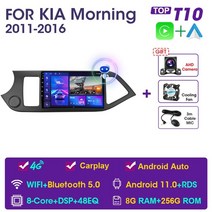 카오디오jmcq 2din android 11 carplay car radio multimidia video player for kia picanto morning gps ips, 로얄 블루