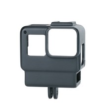 ULANZI V2 Vlog Gopro 어댑터 Case GoPro Hero 7 6 5 Plastic Housing와 Extend 마이크 포트 Cold Shoe Mount, [01] Case for Gopro
