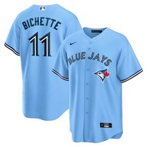 [해외] 나이키 저지 유니폼 MLB 보 비셋 토론토 블루제이스 얼터네이트 플레이어 네임 저지 파우더블루 895001