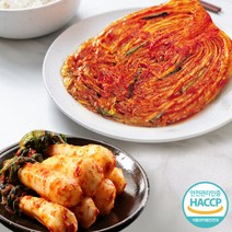 [러블리 전라김치] 포기김치2kg 총각김치2kg, 단품