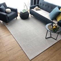 [쿠사]사계절 먼지없는 물세탁 미끄럼방지 사각러그 두평;사각러그_극세사러그~5681EA+V, 서쿠나삼4쿠팡4 그레이_200×270cm(두평)