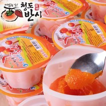 자연그대로 만든 씨없는 감 청도 아이스 홍시 36개 개당80~100g, 1세트, 상세설명 참조