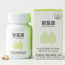 모어트루 당포레 혈당관리 바나바잎 영양제, 60정, 30g, 7개