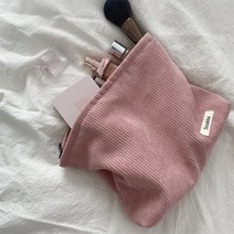베일리앤 코듀로이 빅사이즈 화장품 파우치