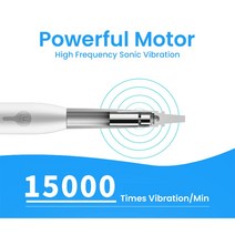부강샵 진동칫솔 셀프치석제거기 스마트 음파 전동 칫솔 용 잇몸 관리 울트라 소닉 자동 딥 클리닝 긴 수명, 한개옵션0