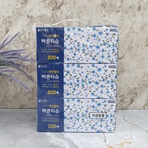 곽휴지 바른티슈 200매 3개입, 본상품