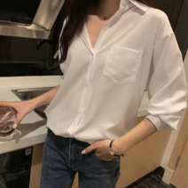 베이직 패션 여성 의류 무지 셔츠옷 블라우스 코디