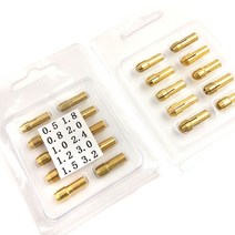 드릴날 고정 어댑터미니드릴 조각기용 콜렛 척 10세트, 4.2mm