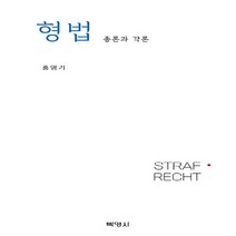 새책-스테이책터 [형법-총론과 각론] -홍영기 지음-형법, 형법-총론과 각론