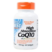 닥터스베스트 하이 앱솔션 CoQ10 100mg 소프트젤, 60개입, 1개