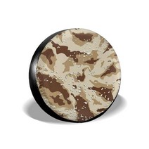 트레일러 카라반 커버 Foruidea camo 핑크 위장 스페어 타이어 커버 방수 방진 uv 썬 휠 타이어 커버 지프 트레일러 16 인치에 적합, 분홍색, 16인치