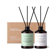 실속형 디퓨저 200ml 2개입 세트 / 스틱 10개 증정 -, 11)퍼플로즈 2