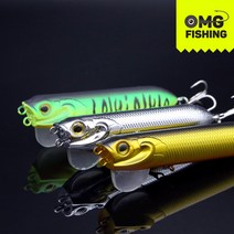 오마이갓피싱 탑워터 버전2 100 탑워터 8컬러 펜슬베이트 포퍼 배스낚시 루어, OV2-4