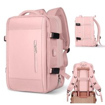 정품 휴대용 백팩 여성용 대형 여행용 V9-베이지 그린 큰