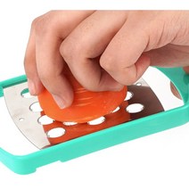 스텐야채즙강판 소형 이유식 과일즙내는도구, 채칼